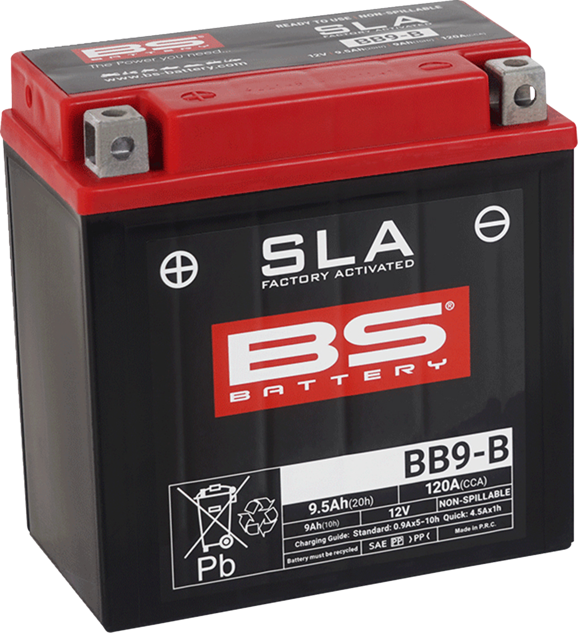 BS BATTERY Battery - BTX9 (YTX) - Image 2