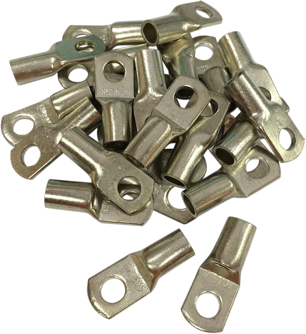 DRAG SPECIALTIES Battery Terminals - 5/16" - 25PK