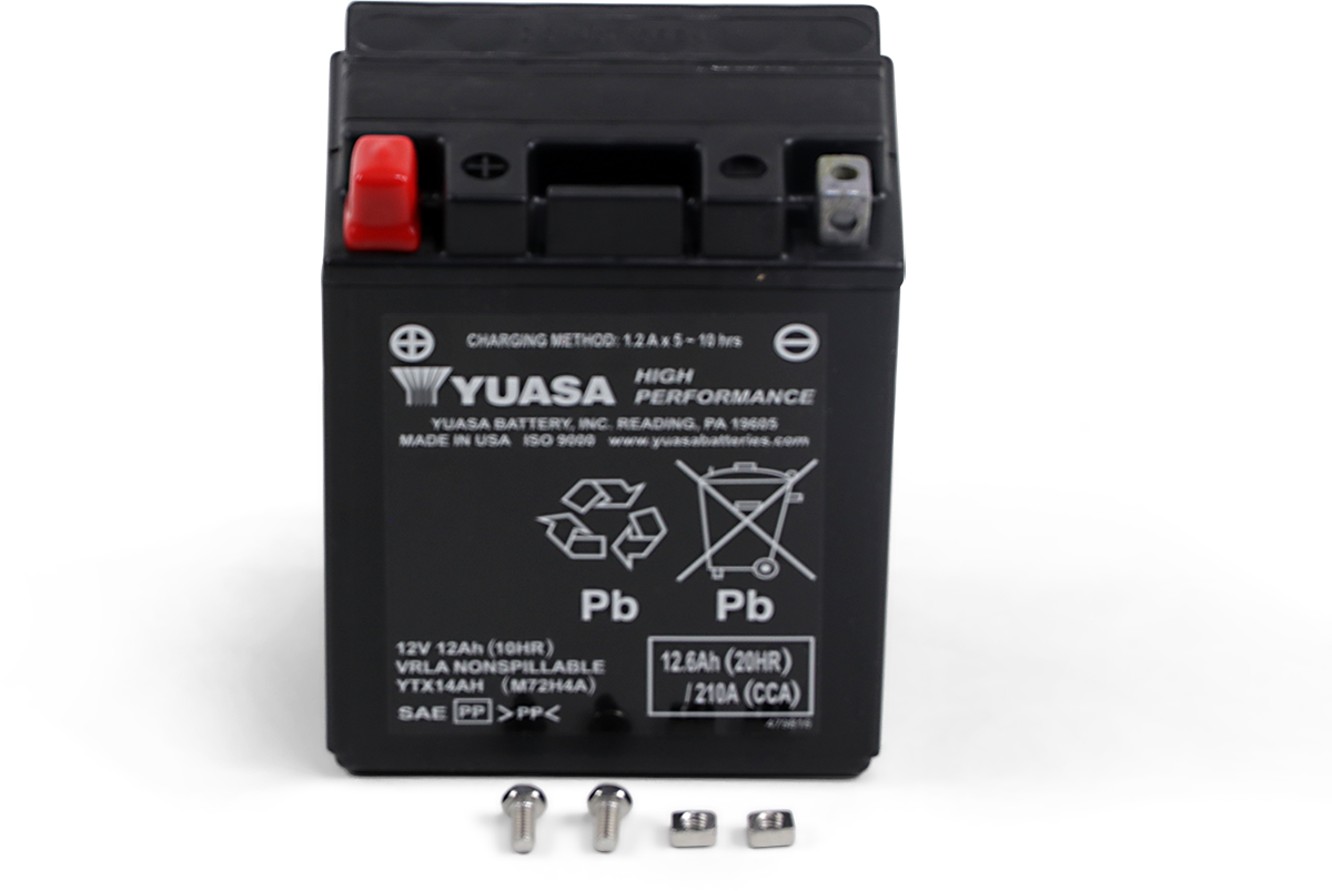 DRAG SPECIALTIES High Performance Battery - YTX14 - Image 2