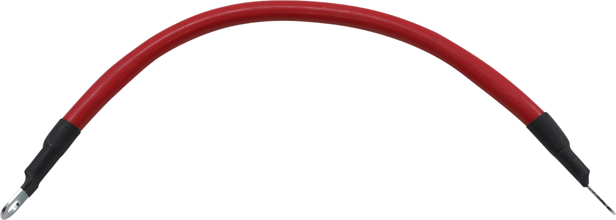 MOOSE OFFROAD Battery Cable - 6" - Red