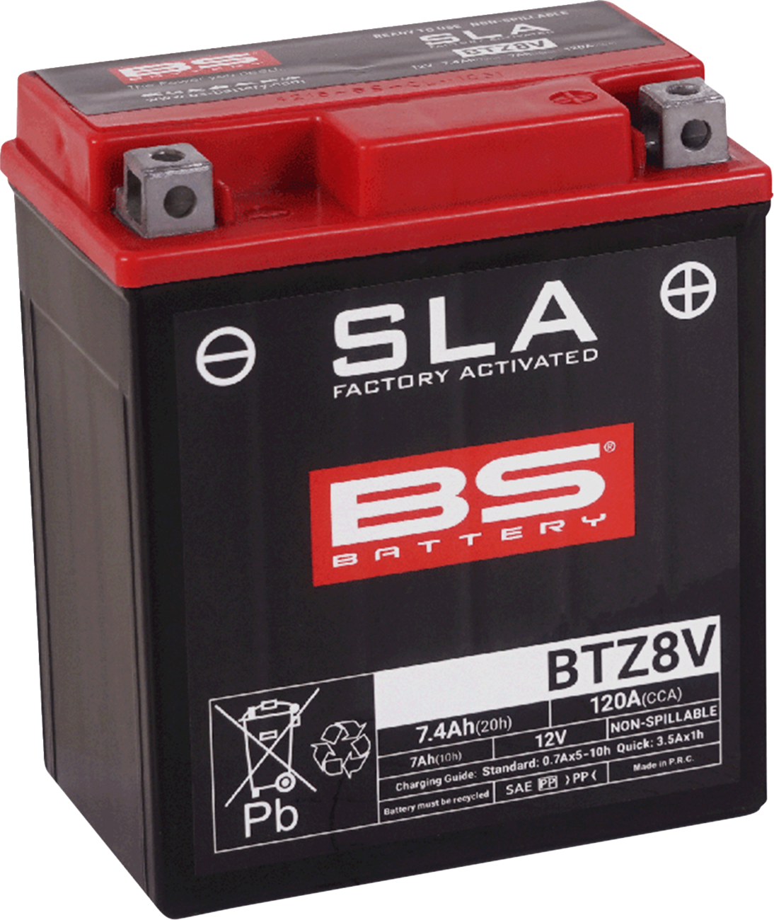 BS BATTERY Battery - BTZ8V (YT)
