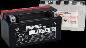 BS BATTERY BATTERY BS BTX7A-BS