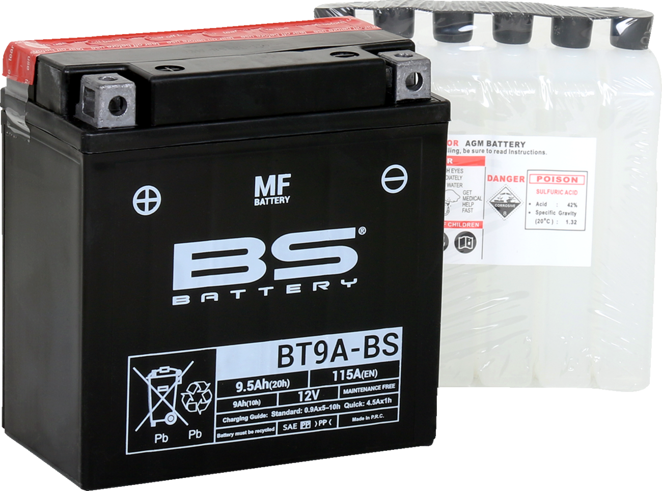 BS BATTERY Battery - BT9A-BS (YT)