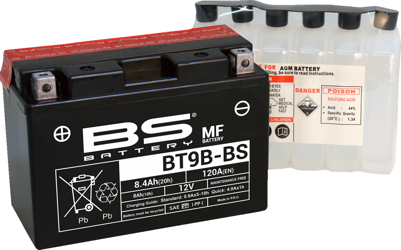 BS BATTERY Battery - BT9B-BS (YT)