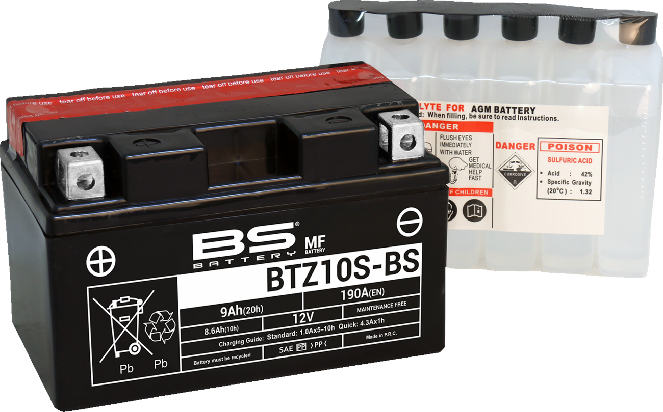 BS BATTERY Battery - BTZ10S-BS (YTZ)