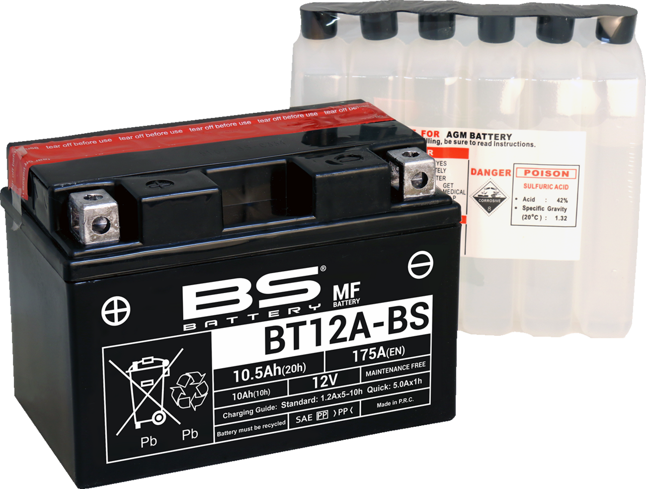 BS BATTERY Battery - BT12A-BS (YT)