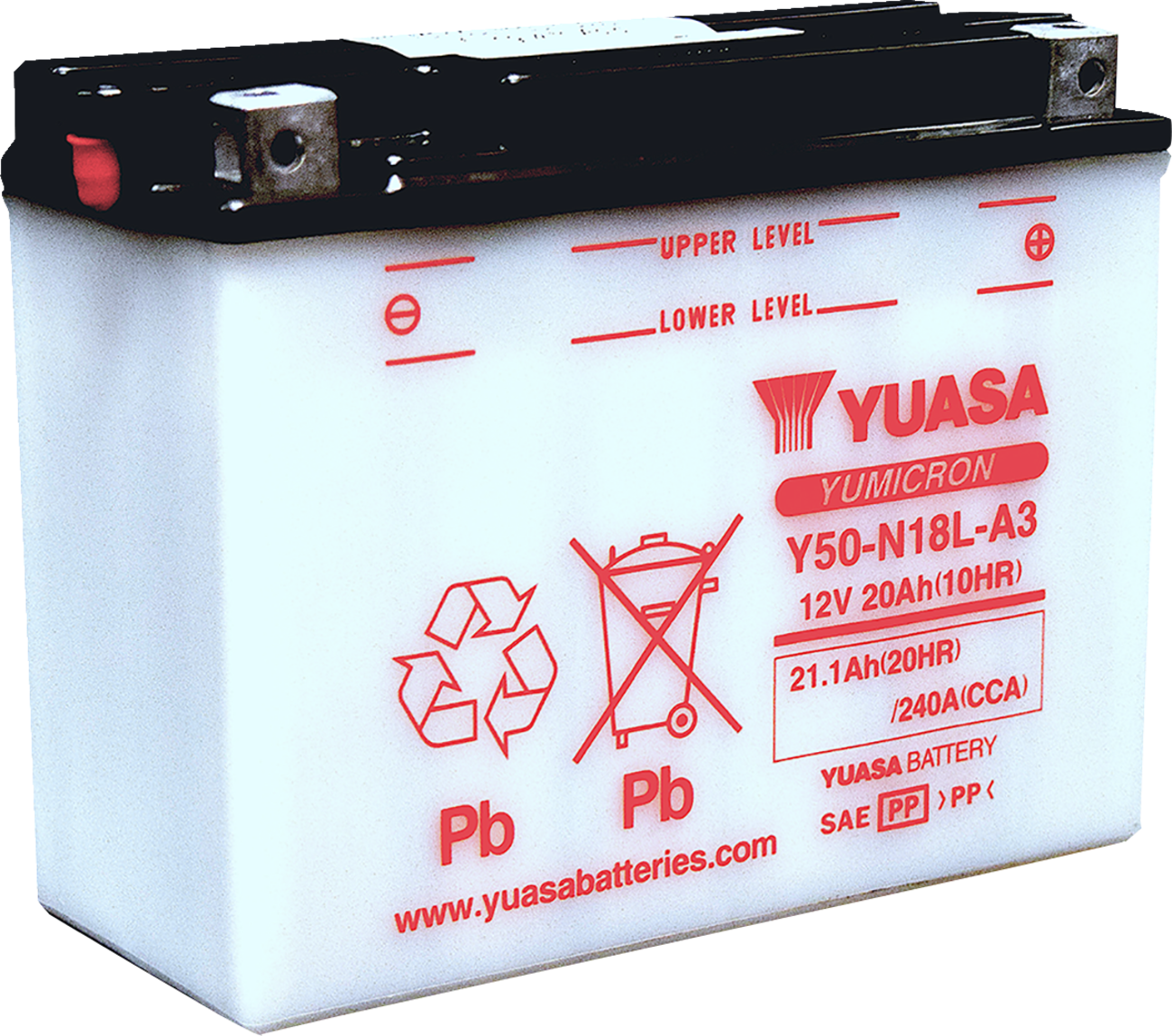 PARTS UNLIMITED Battery - YB14L-A2 - Image 2