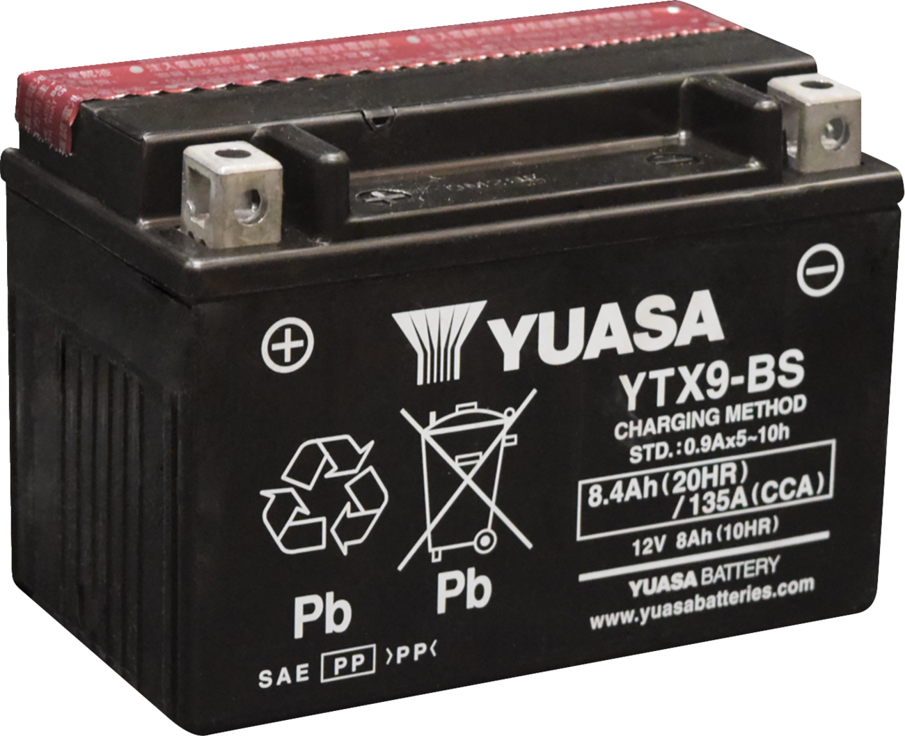 YUASA Battery - YTX9BS