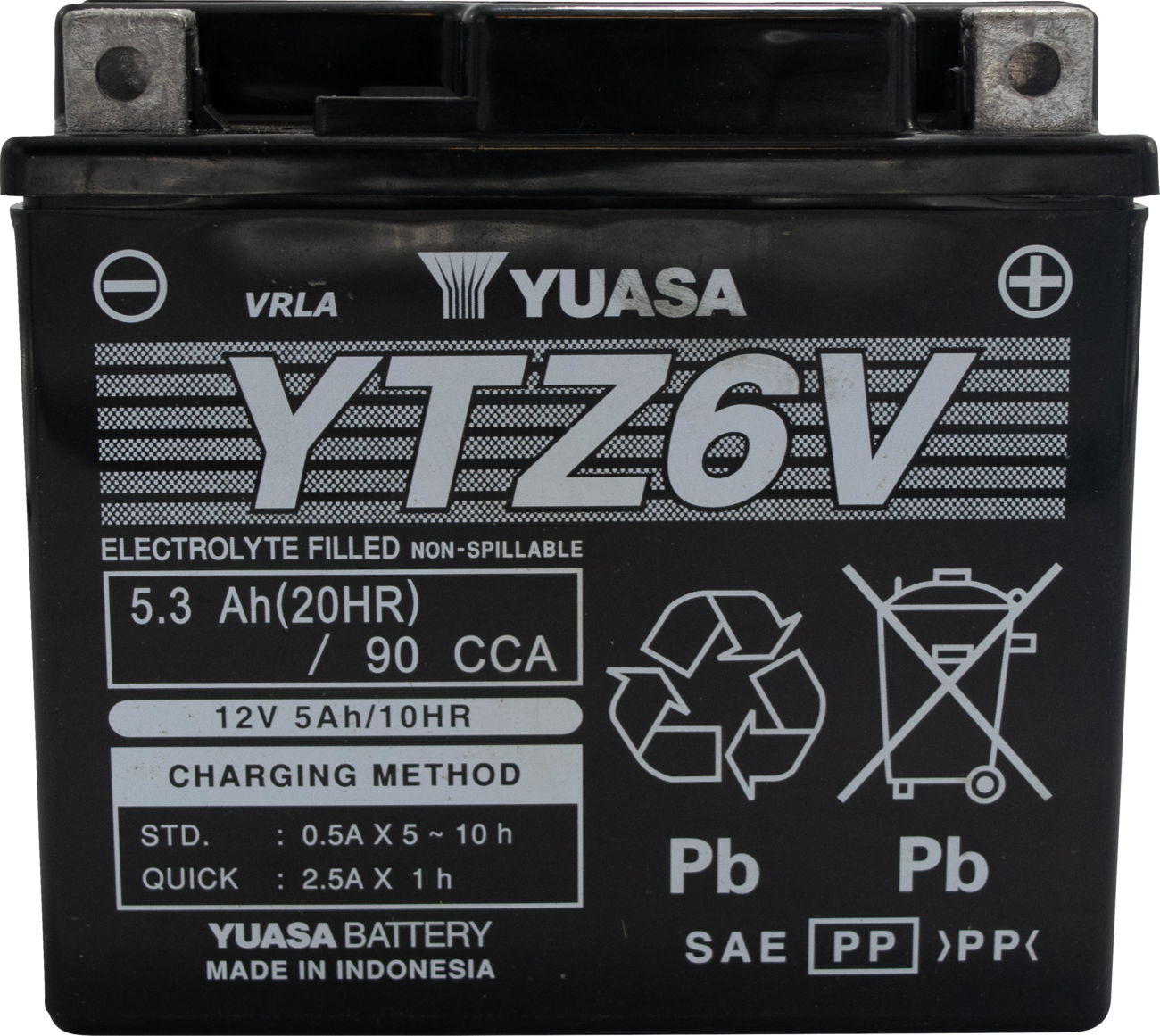 YUASA AGM Battery - GYZ20L - Image 2