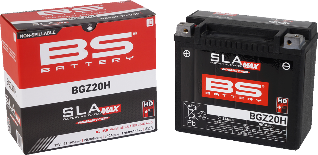 BS BATTERY BATTERY BS BGZ20H SLA MAX - Image 2