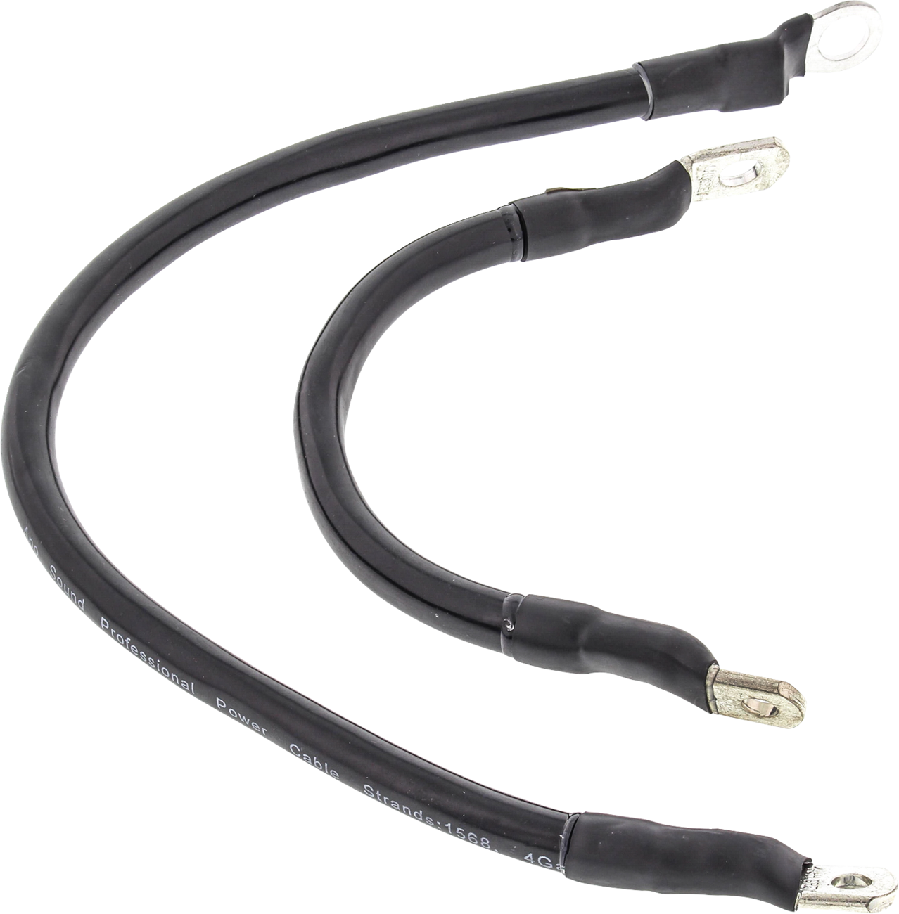 ALL BALLS Battery Cable Kit - Black