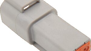 NAMZ Deutsch Receptacle - 2 Pin - Gray