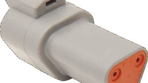 NAMZ Deutsch Receptacle - 3 Pin - Gray