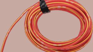 SHINDY 13' Wire Spool - 14 A/12 V - Red/Yellow