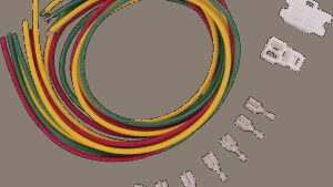RICK'S MOTORSPORT ELECTRIC Regulator/Rectifier Wiring Harness Connector Kit - VFR/Hurricane