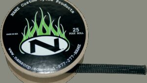 NAMZ Black Wire Cover 1/8" - 25' - Universal