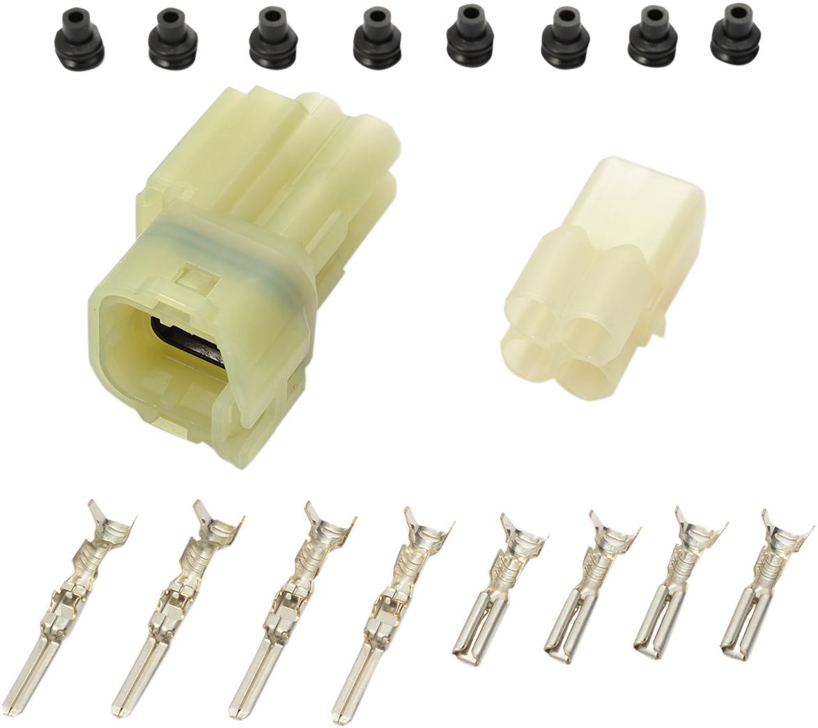 SHINDY Multi-Conductor Electrical Connectors - Four-Pin - Water-Resistant