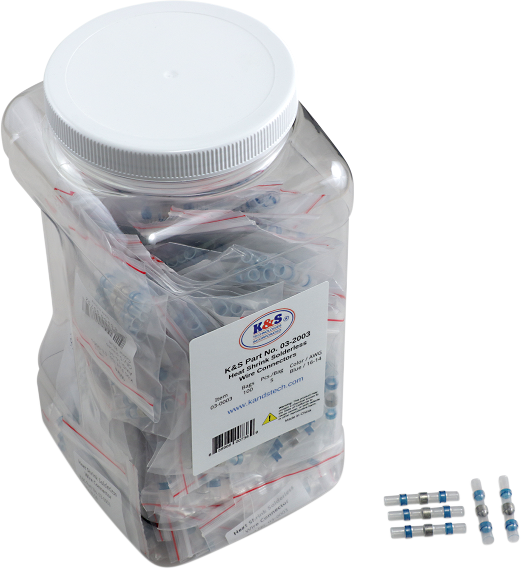 K&S TECHNOLOGIES Solderless Wire Connectors