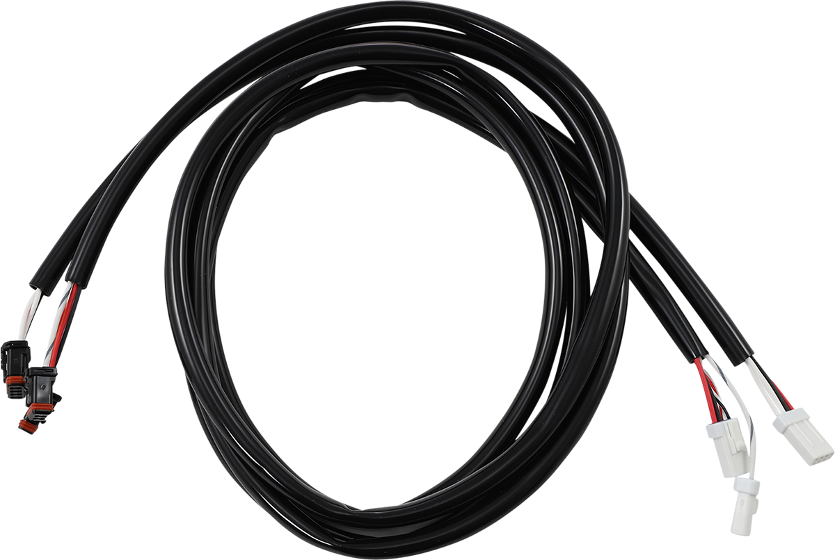 NAMZ Saddlebag Tag Holder w/ Illuminated License Plate Frame - '10 FLHX - Image 2