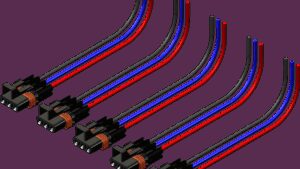 KFI PRODUCTS Harness - Pulse Bar - 12" - 5 Pack