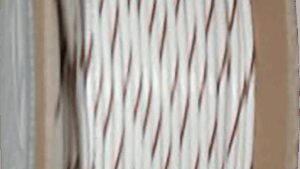 NAMZ 100' Wire Spool - 20 Gauge - White