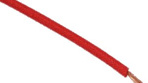 NAMZ 25' Cloth-Braided Wire Spool - 16 Gauge - Red