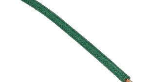 NAMZ 25' Cloth-Braided Wire Spool - 16 Gauge - Green