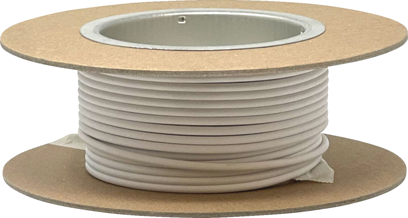 NAMZ 25' GXL Wire Spool - 14 Gauge - White