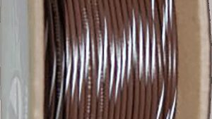 NAMZ 100' Wire Spool - 20 Gauge - Brown/White