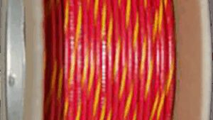 NAMZ 100' Wire Spool - 20 Gauge - Red/Yellow