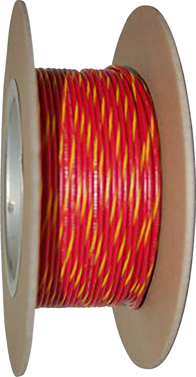 NAMZ 100' Wire Spool - 20 Gauge - Red/Yellow