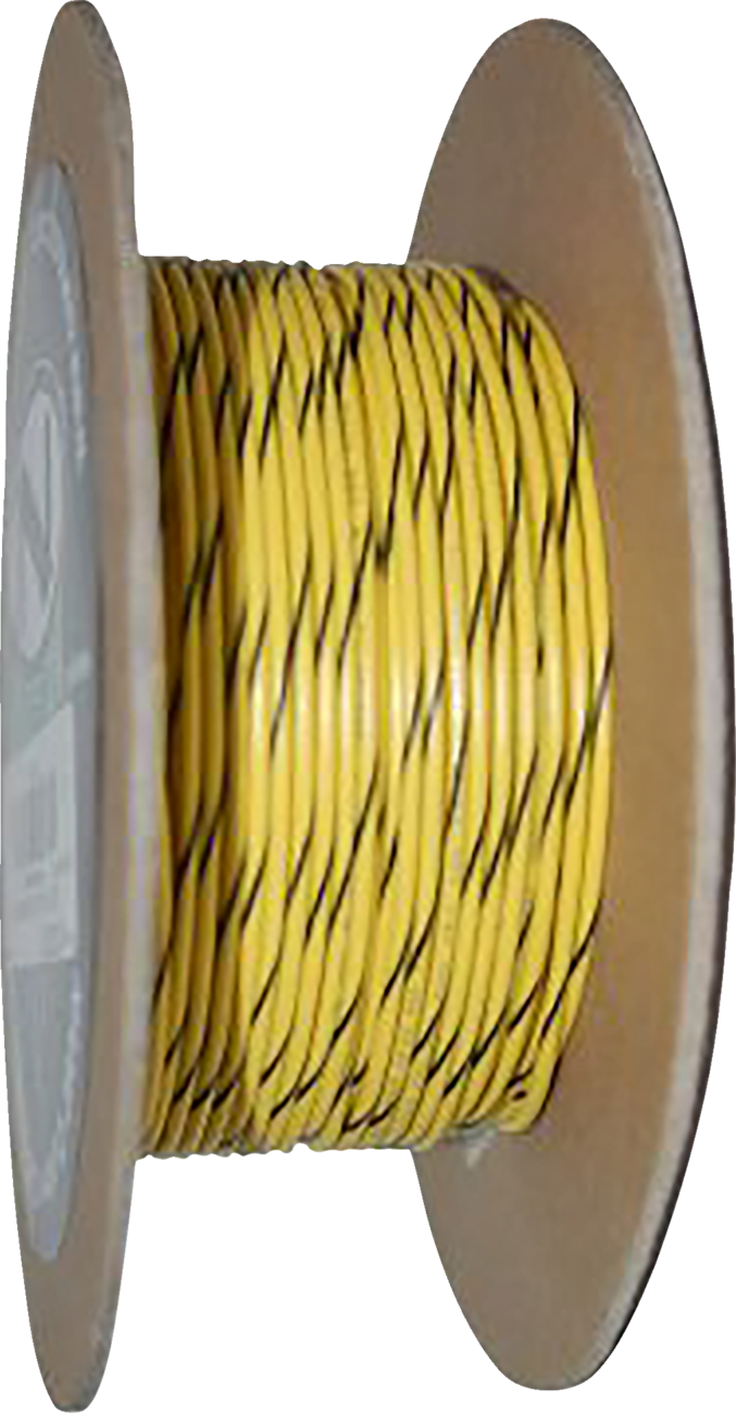 NAMZ 100' Wire Spool - 20 Gauge - Yellow/Black
