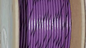NAMZ 100' Wire Spool - 20 Gauge - Violet/Black
