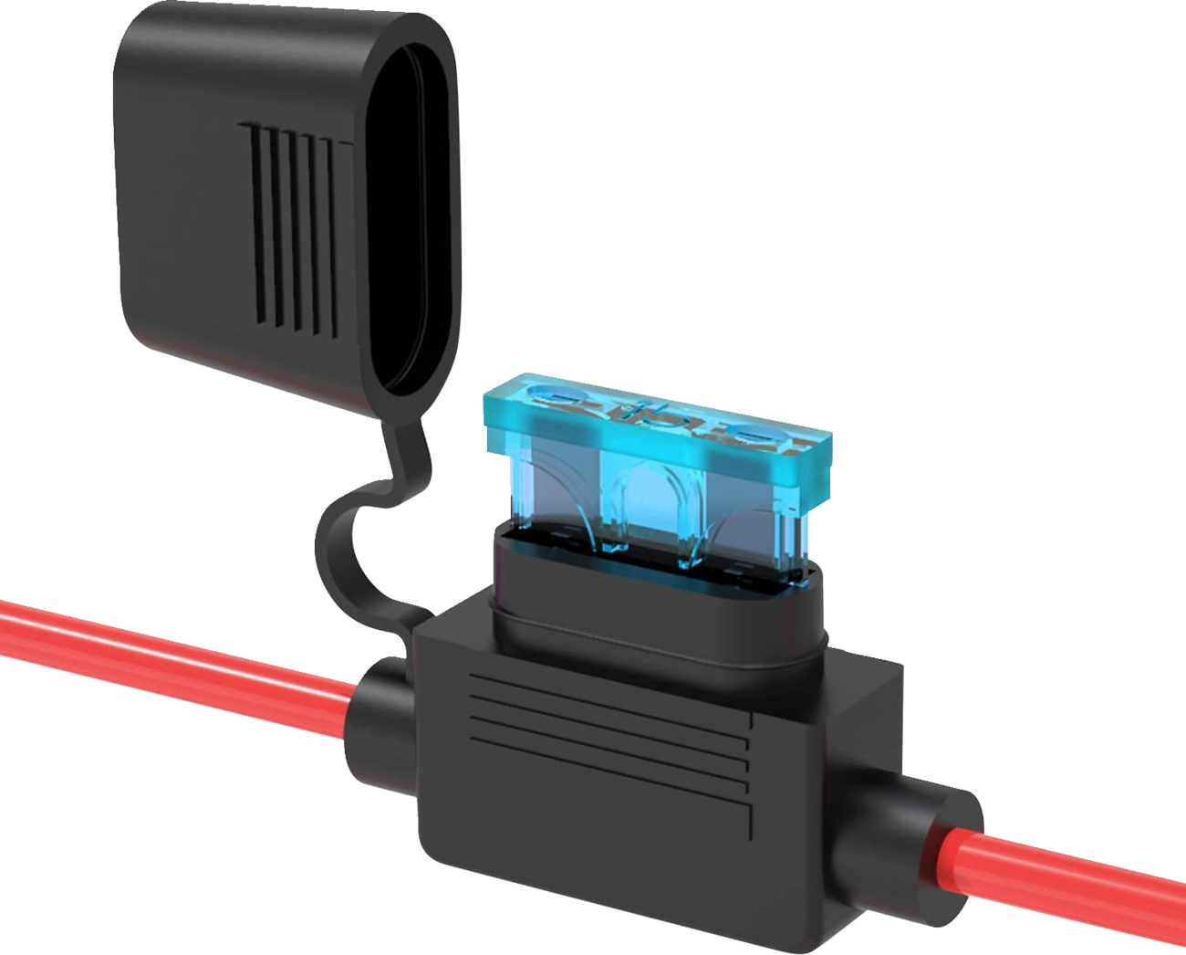 MOOSE OFFROAD In-line Fuse Holder - 15 A - 2 Pack