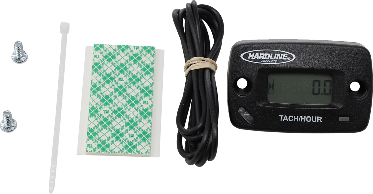 HARDLINE Hour/Tach Meter with Log Book