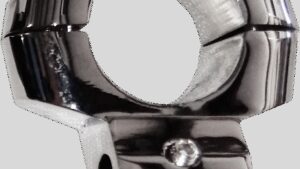 ULTRACOOL Handlebar Led Clamp - Black/Chrome - 1"