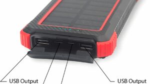 RIDEPOWER Wireless Power Bank - 10,000mAh 15W