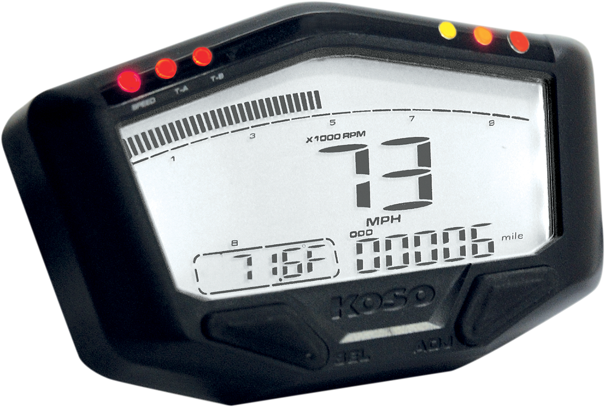 KOSO NORTH AMERICA DB-02R Street/Race Speedometer