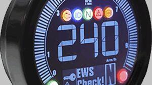 KOSO NORTH AMERICA DL-04 Multifunction Gauge - Black - BMW - R Nine T®