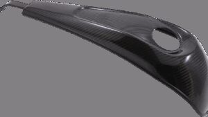 SLYFOX Dash Panel - With Center Hole - Gloss Black