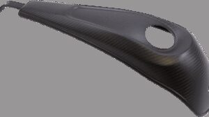 SLYFOX Dash Panel - With Center Hole - Matte Black