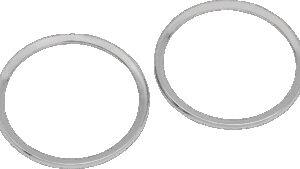 DRAG SPECIALTIES Speaker Bezel - Chrome