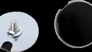 LA CHOPPERS Fairing Mirror Removal Plug - Gloss Black