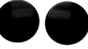 LA CHOPPERS Fairing Mirror Removal Plug - Matte Black