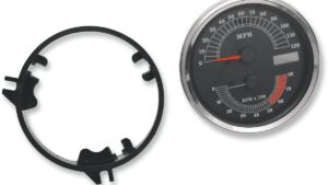 DRAG SPECIALTIES Electronic Speedometer/Tachometer - Stock Look - 120 mph/8000 rpm