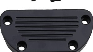 DAKOTA DIGITAL Black Flat 1" Handlebar Clamp Mount - For Pullback Risers