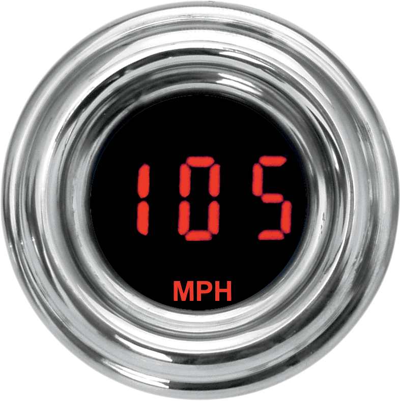 DAKOTA DIGITAL 1-7/8" MPH 4000 Series Speedometer - Retro - Red Display