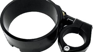 JOKER MACHINE Speedometer Ring with Swivel Clamp - Black Anodized - For 39 mm Fork Tube