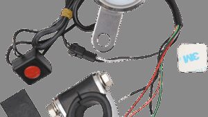 DRAG SPECIALTIES Programmable Mini Electronic Speedometer with Odometer/Tripmeter - 1.87" - Polished