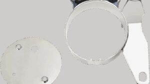 DRAG SPECIALTIES Speedometer Relocation Bracket - Chrome